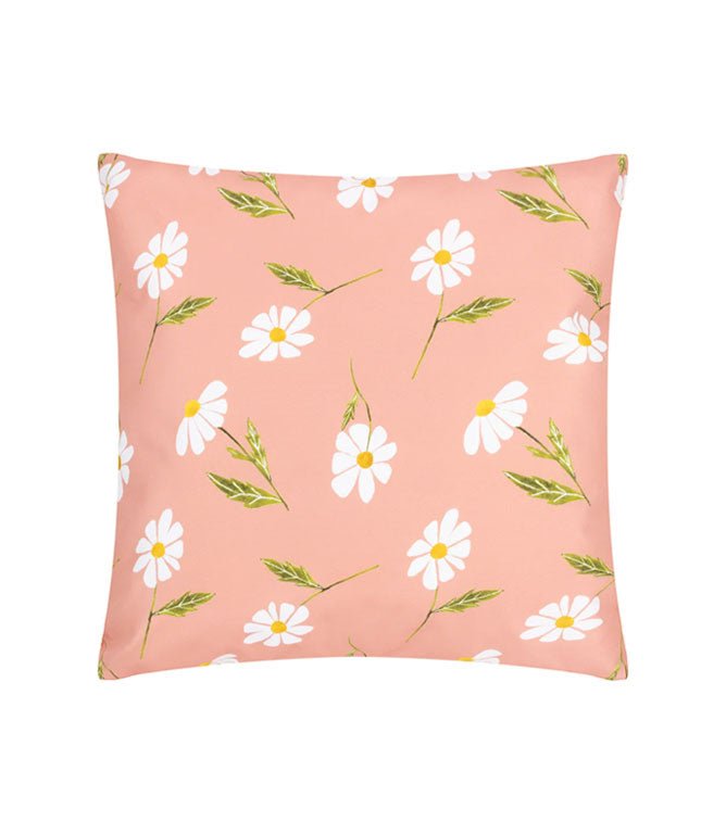 Flower Patch Square Reversible Outdoor Cushion - Just Fabrics