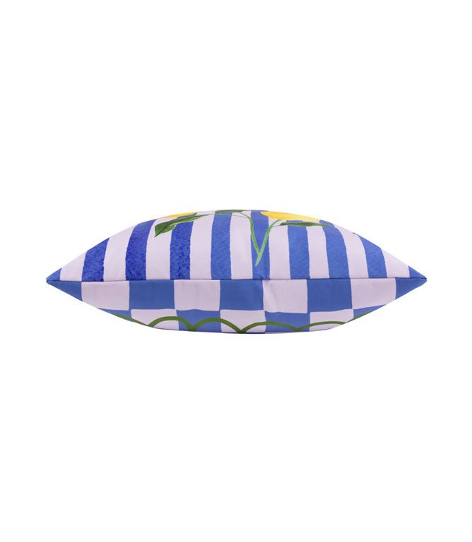 Lemon Orchard Outdoor Cushion - Just Fabrics