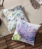 Expressive Thistle Outdoor Cushion - Just Fabrics