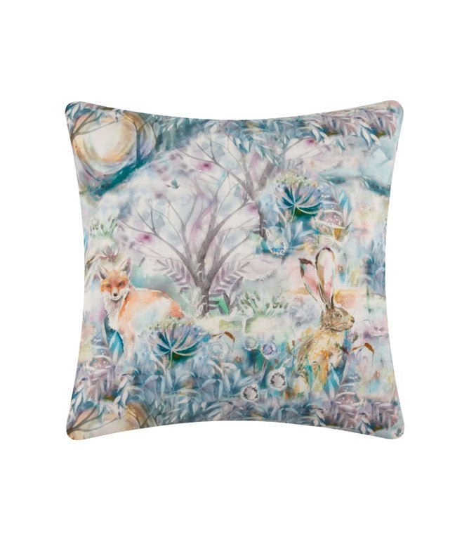 Fox And Hare Outdoor Cushion - Just Fabrics