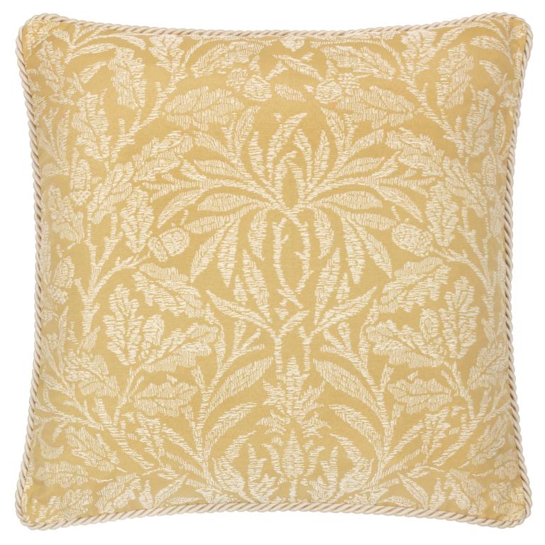 Acorn Gold Cushion - Just Fabrics