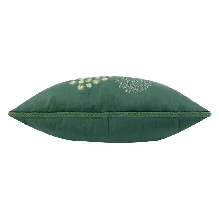 Brook Forest Green Cushion - Just Fabrics