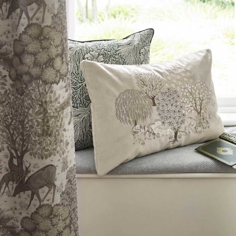 Brook Linen Cushion - Just Fabrics