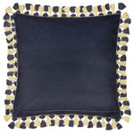 Cray Indigo / Berry Cushion - Just Fabrics