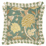 Cray Sage / Sunflower Cushion - Just Fabrics