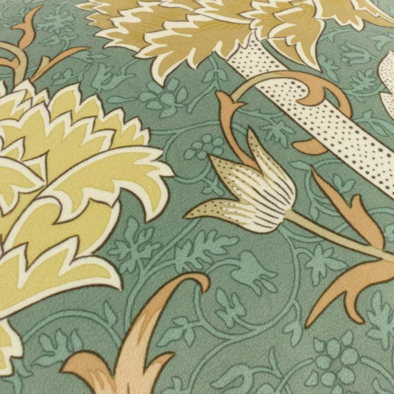 Cray Sage / Sunflower Cushion - Just Fabrics