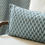 Hutton Blue Cushion - Just Fabrics