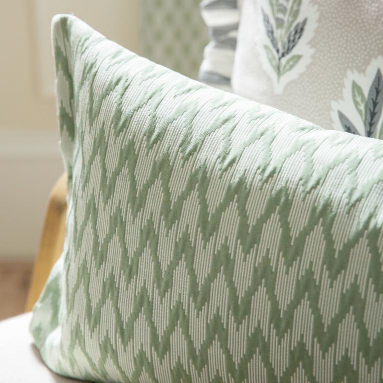 Hutton Sage Cushion - Just Fabrics