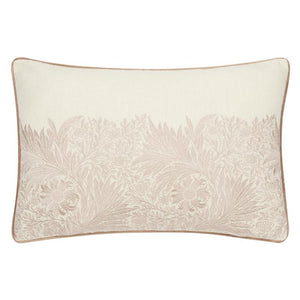 Marigold Embroidered Stone Cushion