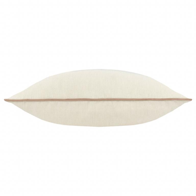 Marigold Embroidered Stone Cushion - Just Fabrics