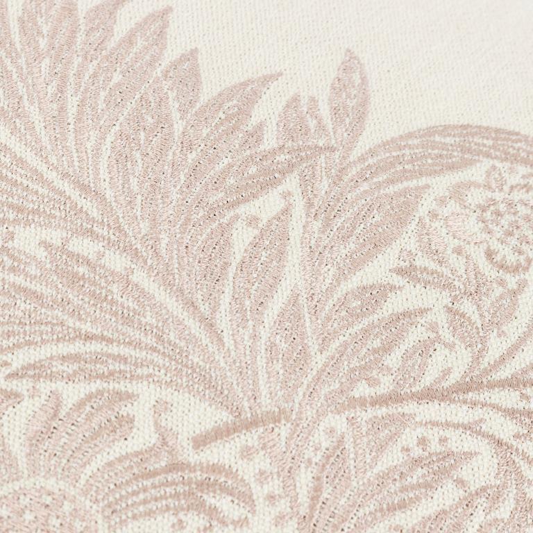 Marigold Embroidered Stone Cushion - Just Fabrics