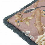 Porcelain Garden Blush Cushion - Just Fabrics