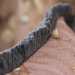 Porcelain Garden Blush Cushion - Just Fabrics