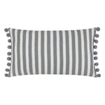 Sessile Leaf Delph Blue Cushion - Just Fabrics