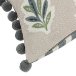 Sessile Leaf Flax Cushion - Just Fabrics