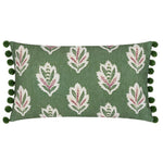 Sessile Leaf Leaf Green Cushion - Just Fabrics