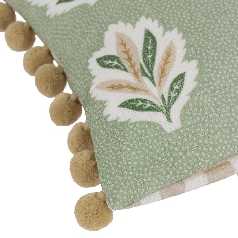 Sessile Leaf Sage Cushion - Just Fabrics