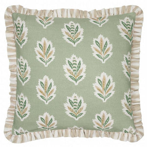 Sessile Leaf Ruffle Sage Cushion