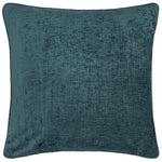 Snakeshead Indigo / Leaf Green Cushion - Just Fabrics