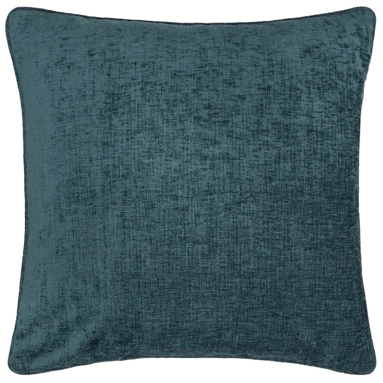 Snakeshead Indigo / Leaf Green Cushion - Just Fabrics