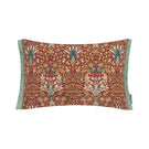 Snakeshead Outdoor Berry / Natural Cushion - Just Fabrics