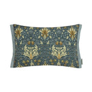 Snakeshead Outdoor Indigo / Stone Cushion - Just Fabrics