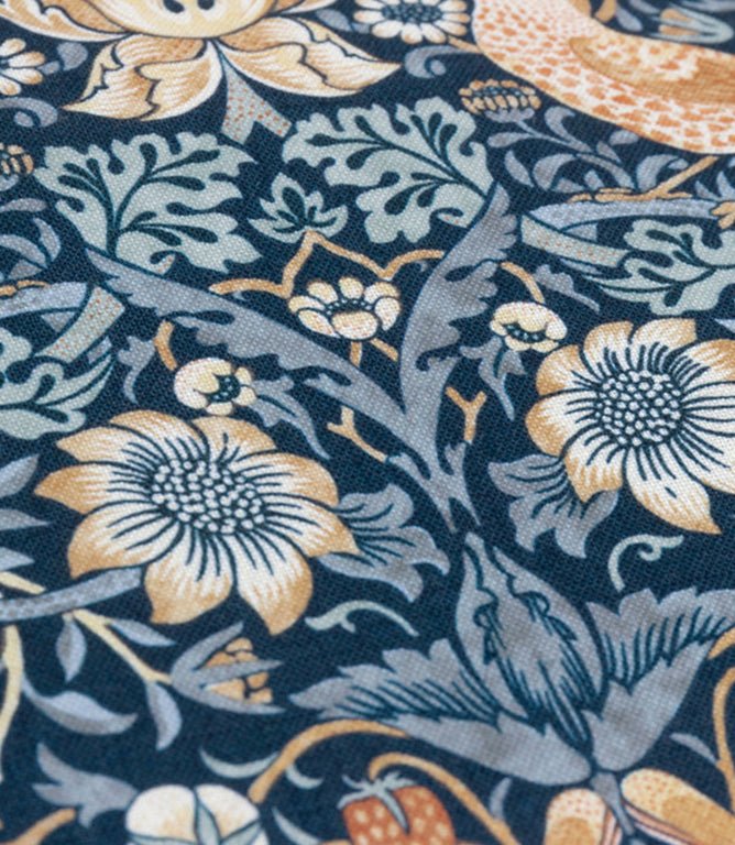 Strawberry Thief Outdoor Indigo - Just Fabrics