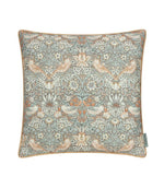 Strawberry Thief Outdoor Biscuit Cushion - Just Fabrics