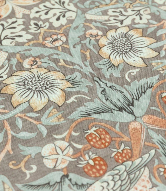 Strawberry Thief Outdoor Biscuit Cushion - Just Fabrics