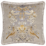 Strawberry Thief Embroidery Biscuit