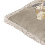 Strawberry Thief Embroidery Biscuit