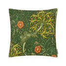 Seaweed Outdoor Forest Green Cushion - Just Fabrics