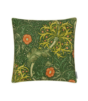 Seaweed Outdoor Forest Green Cushion