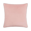 Meridian Blush / Grey Velvet Cushion - Just Fabrics