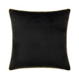 Meridian Black / Gold Velvet Cushion