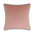 Meridian Blush / Teal Velvet Cushion