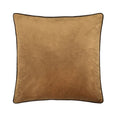 Meridian Caramel / Chocolate Velvet Cushion