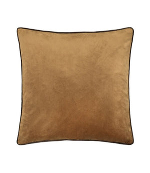 Meridian Caramel / Chocolate Velvet Cushion