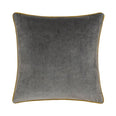 Meridian Charcoal / Moss Velvet Cushion