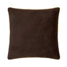 Meridian Chocolate / Caramel Velvet Cushion - Just Fabrics