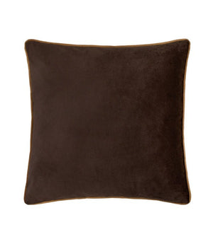 Meridian Chocolate / Caramel Velvet Cushion
