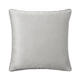 Meridian Dove / Charcoal Velvet Cushion
