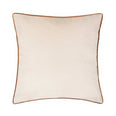 Meridian Ecru / Ginger Velvet Cushion
