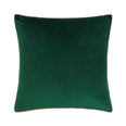 Meridian Emerald / Blush Velvet Cushion