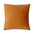 Meridian Ginger / Ecru Velvet Cushion