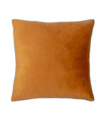 Meridian Ginger / Ecru Velvet Cushion - Just Fabrics