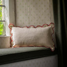 Scallop Cushion Rust