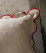 Scallop Cushion Rust