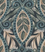 Arbor Fernwork Outdoor Fabric / Blue