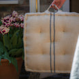 Timeless Linen Carry Seat Blue
